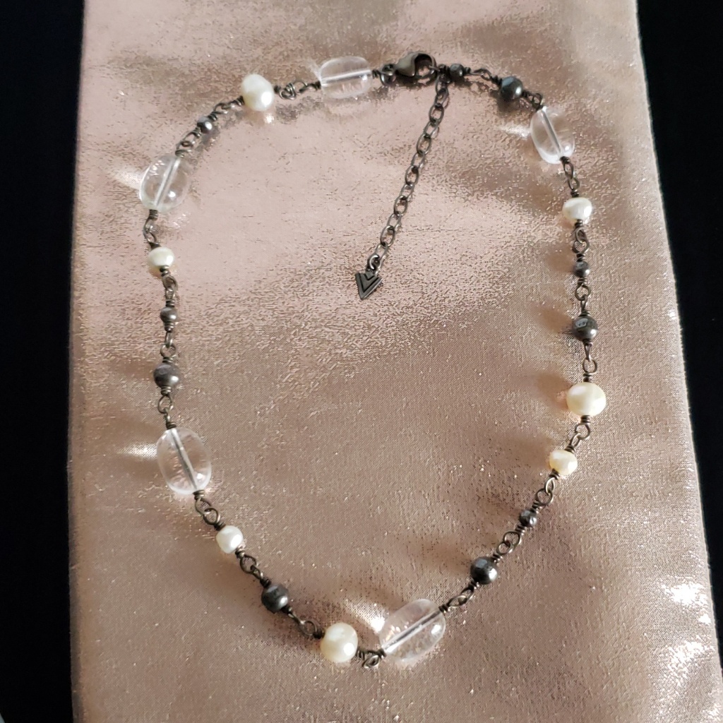 Silpada 925 Silver Beaded Necklace 49$